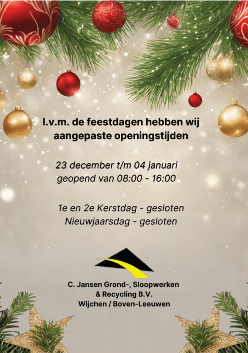 kerstgroet en nieuw jaar 2025 C Jansen